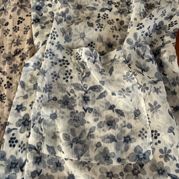 Rachel Zoe Floral Kimono Duster One Size - Picture 8 of 14